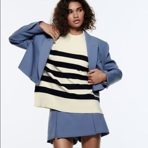 Zara Striped Knit Sweater